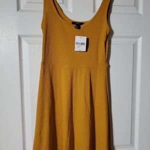 Forever 21 mustard yellow dress